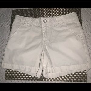 Gymboree girls white linen shorts 🩳